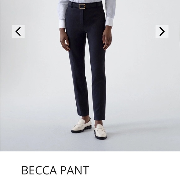 Judith & Charles Rebecca-C Pant - Indigo - Size 0 - Picture 5 of 6